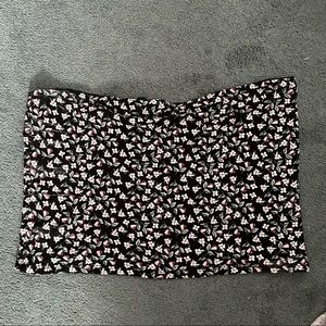 American Eagle Floral Tube Top